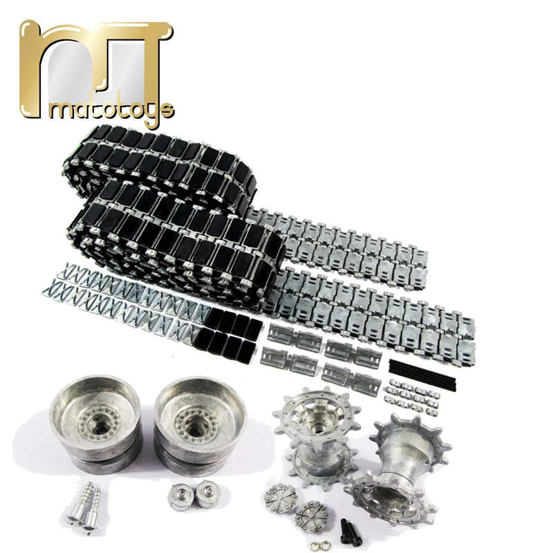 MATO 1/16 3889-1 German Leopard 2A6 RC tank 3889 all-metal track hanging plastic drive wheel induction round