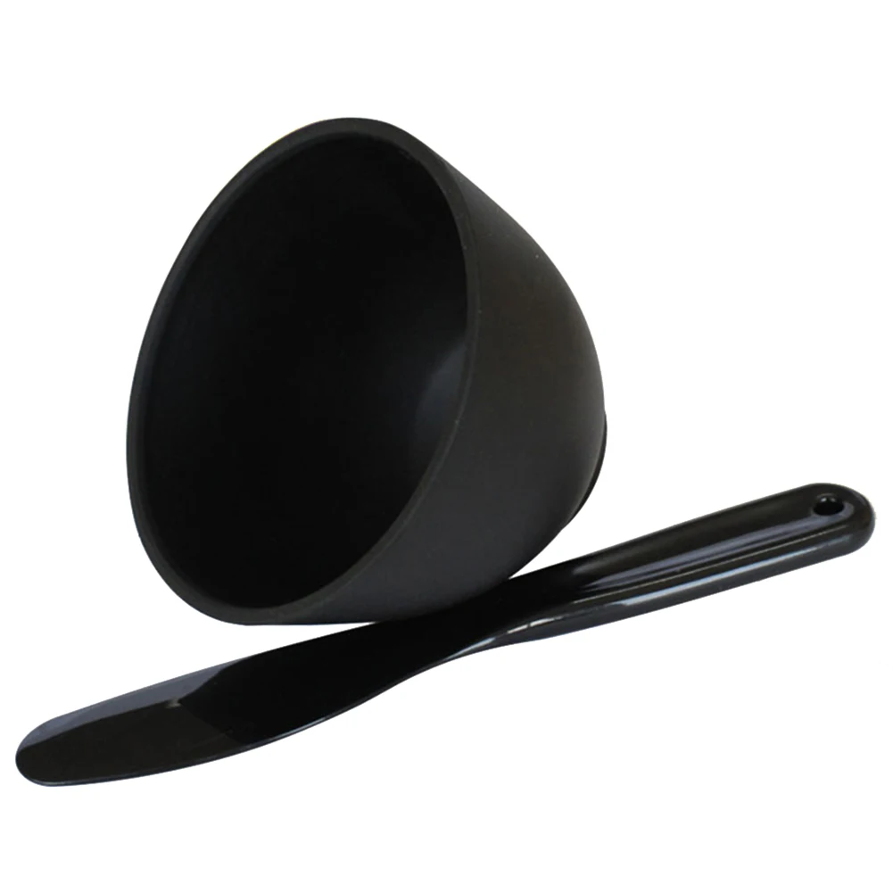 Facial DIY Household Mixing Bowl Spoon Stick Set Tool Soft Mud Cover Applicator Plastic Spatula Accessories Makeup Tools Kit