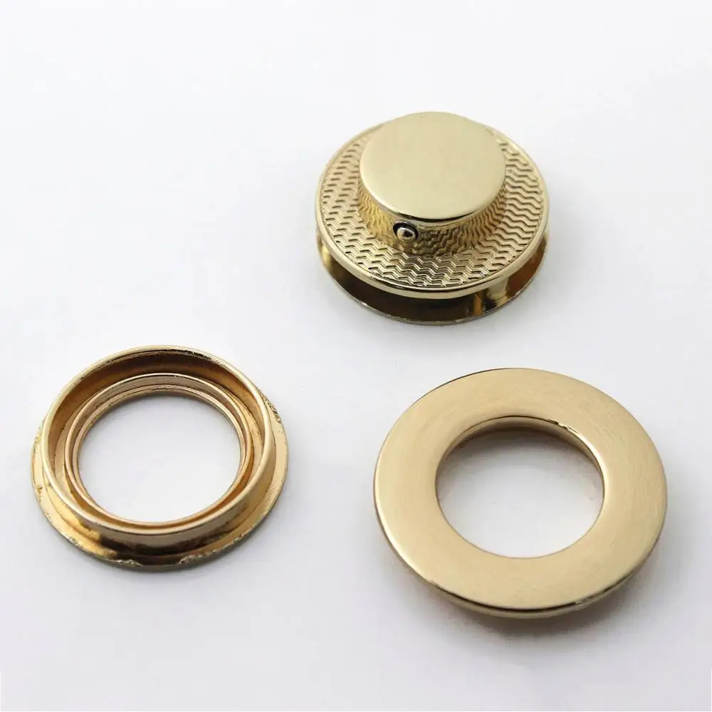 1pcs Metal Button Lock Round Fashion Switch Button Lock Closure Parts for DIY Handbag Shoulder Bag Purse Hardware Accessories