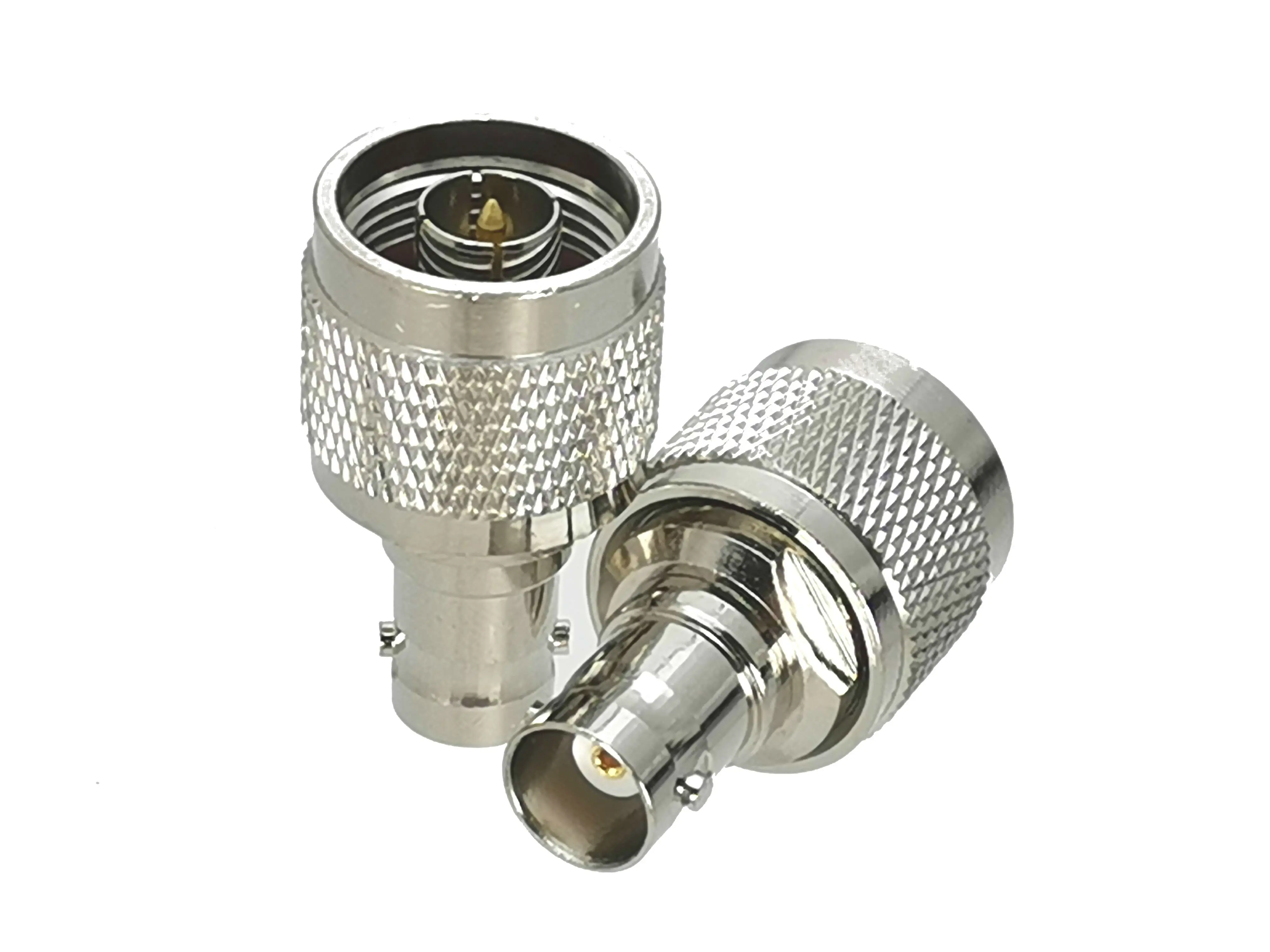 1Pcs Bnc Naar N Male Plug & Vrouwelijke Jack Rf Coax Adapter Connector Test Converter Messing