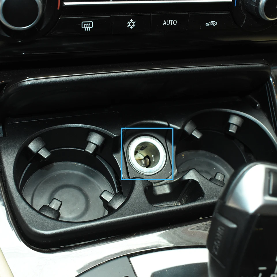 bmw f10 cigarette lighter socket replacement With LED 61346977675 - Genuine BMW Cigarette