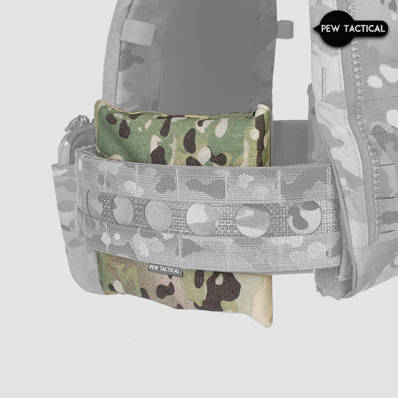 PEW TACTICAL Pouch lateral 6x6 para chaleco táctico Airsoft