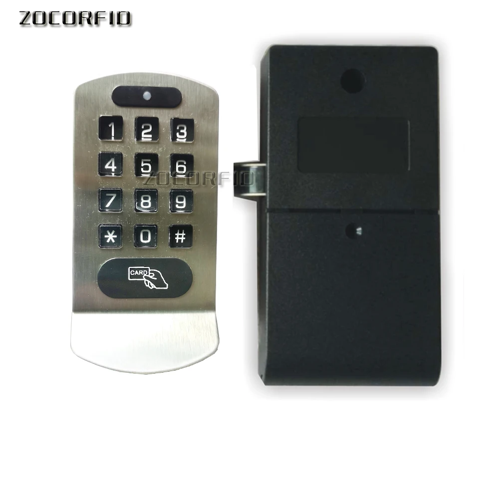 RFID Electronic Password Keypad Lock Private Storage Intelligent Cabinet Locks with Digital Combination Code for Door Bathroom