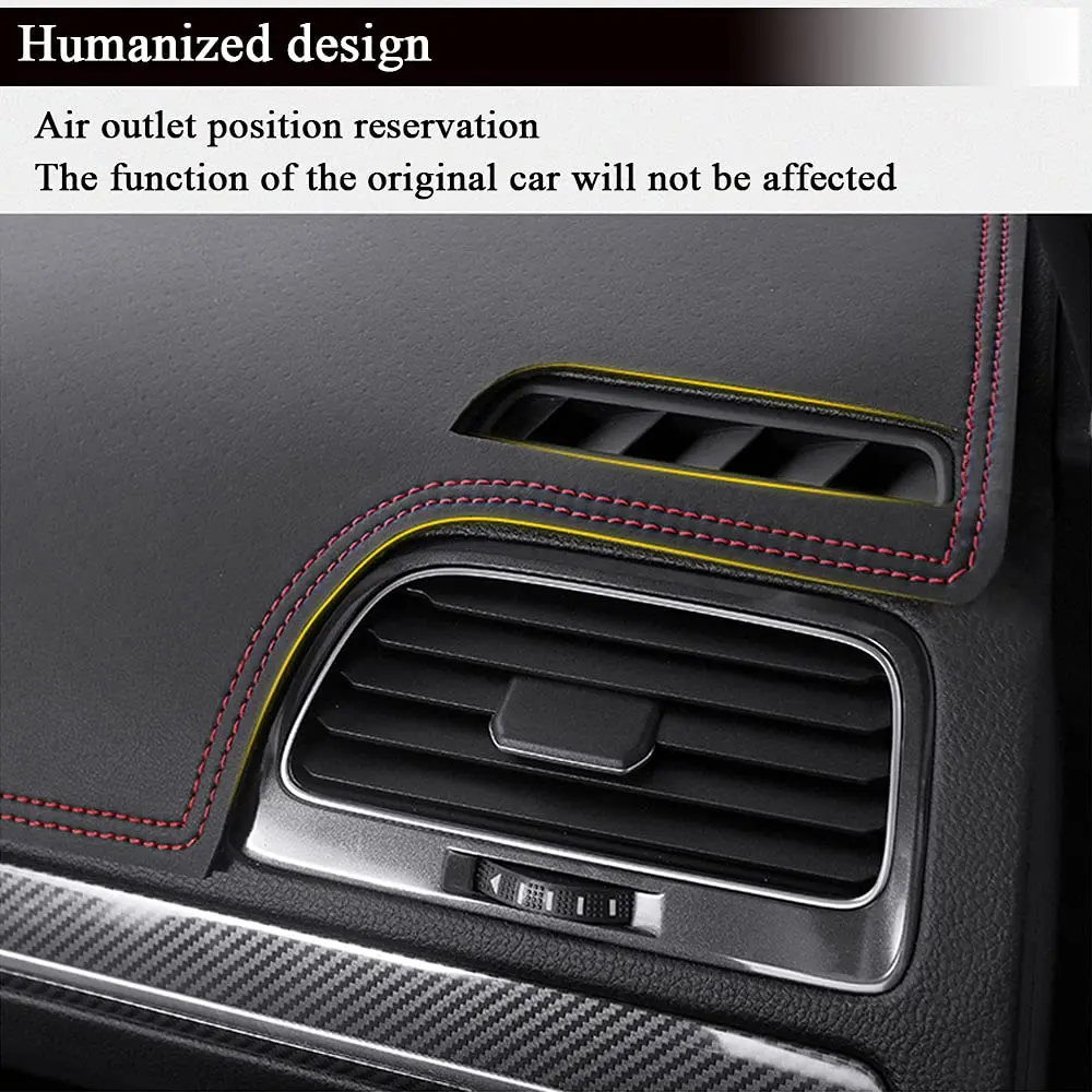 Leather Dashmat Dashboard Cover Pad Dash Mat Car Accessories Protector Auto Sunshades For Peugeot 408 GT 308 SW 2022 2023 2024