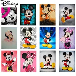 Disney Diamond Art Painting Mickey Full Diamond Embroidery DIY Cross Stitch Kit Cartoon Pictures Home Decoration Prezent noworoczny