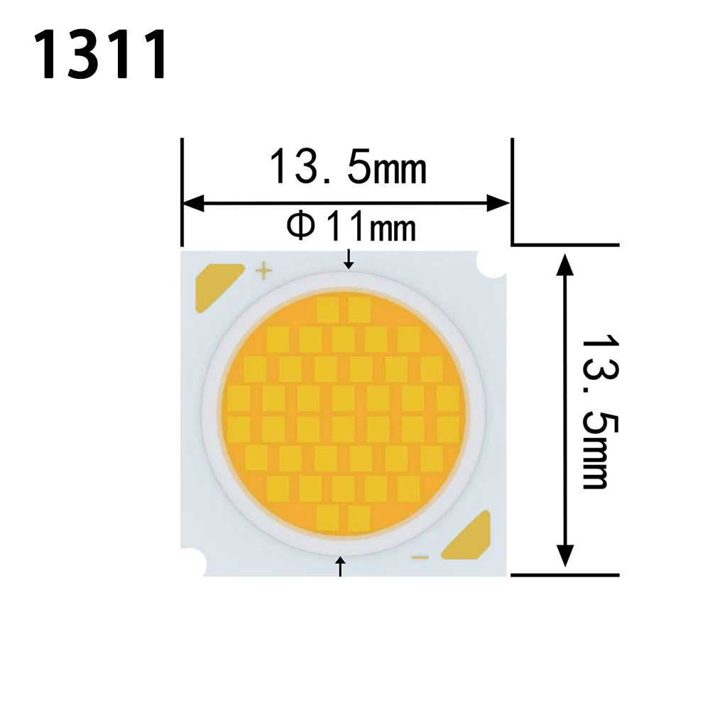 10pcs/lot High-end COB Lamp Beads 1311 1917 2823 Hight Power Bridgelux LED Chip 3W 10W 36W 60W High CRI High Lumen For Downlight