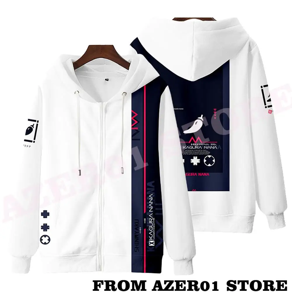 HOLOLIVE VTuber Kagura Nana 3D Print Fashion Fall Winter Suit Hoodies Sportswear Hooded Youthful Kawaii Women/Men The Hooded