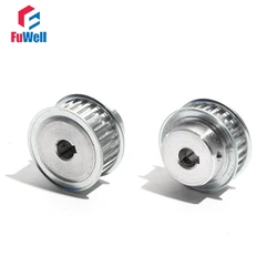 T5-22T Timing Pulley With Keyway T5 22Teeth Gear Belt Pulley 11mm/16mm Belt Width 8/10/12/14/15/19/20mm Bore Toothed Pulley