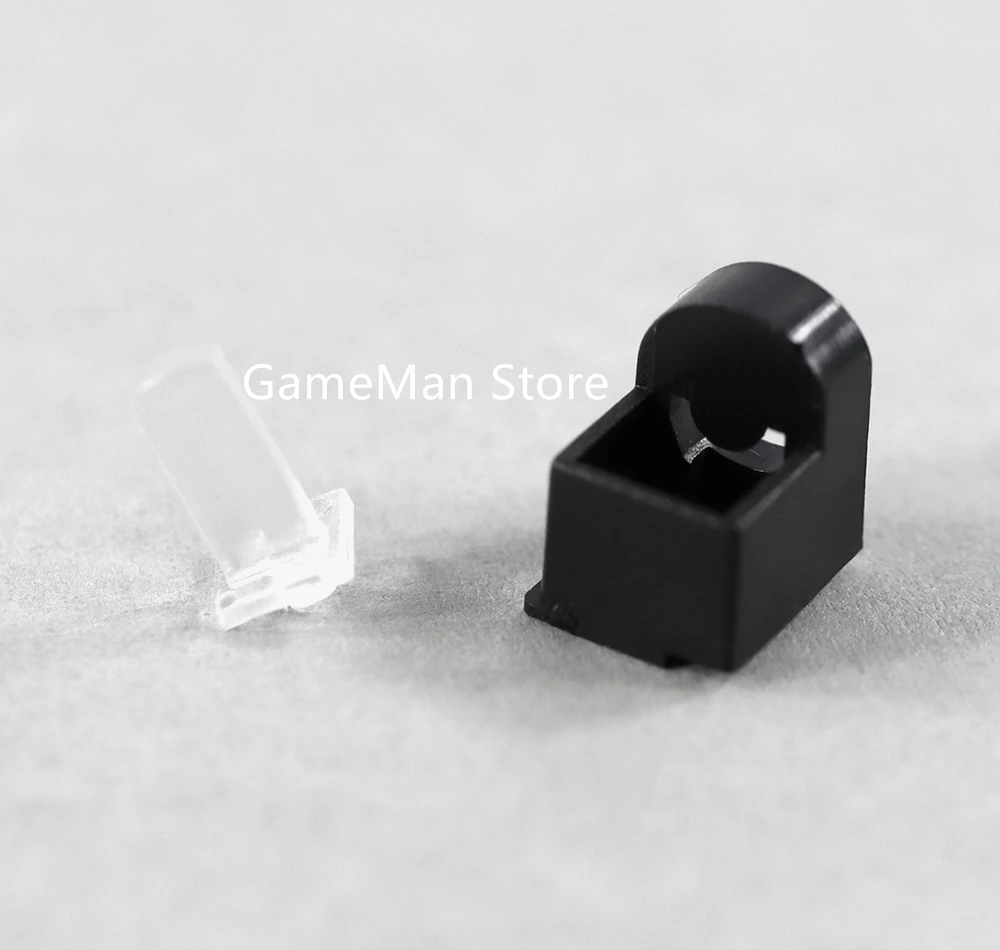 Ocgame substituição original parte da dobradiça do meio concha com habitação led lock light peças para 3dsxl 3ds ll