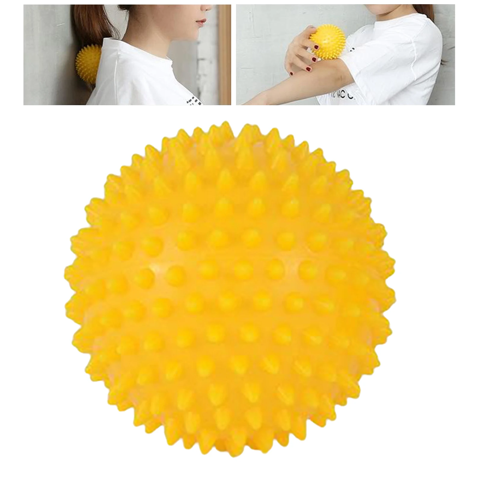 Spiky Massager Ball for Massaging for Pain Relief Blood Circulation Massaging Muscle Myofascial 7.5cm Small Size