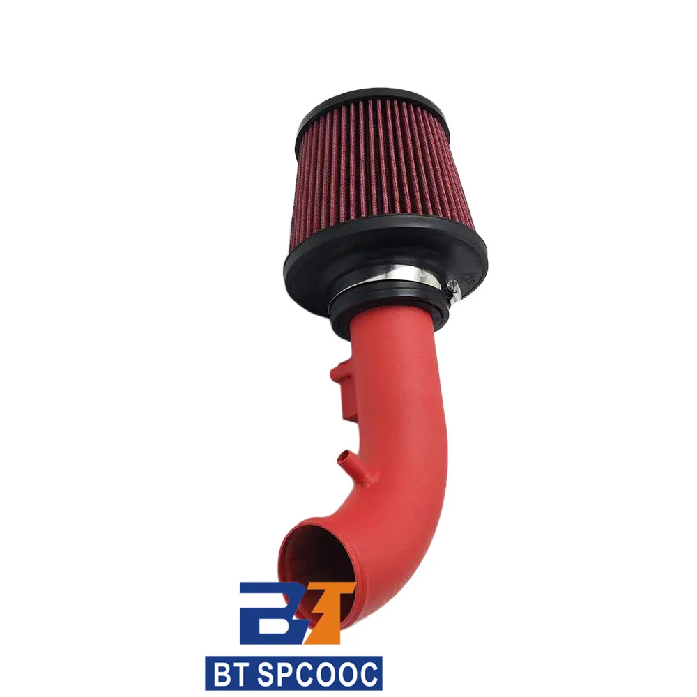 SPCOOC Car Modified Sport High Flow Cold Air Intake Filter Kit Fit For Honda Jade Vezel And Honda Civic 8th Red