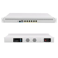 Mini PC Firewall Router Fanless, Intel i3, 8130U, 6 LAN, Pfsense, Computador Industrial, Windows 10, Linux, Processador VPN, Jogos