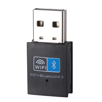 Adaptador USB WiFi Bluetooth, tarjeta de red de 150Mbps, Dongle inalámbrico de 2,4 Ghz para PC, portátil, escritorio, Windows 10/8/7/XP/Vista Mac Linux
