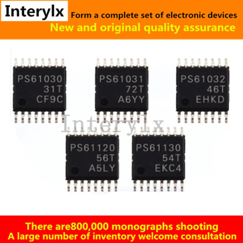 2Pcs TPS61030PWPR TPS61031PWPR TPS61032PWPR TPS61130PWR TPS61030/31/32/ PS31030/61031/61032 TSSOP-16