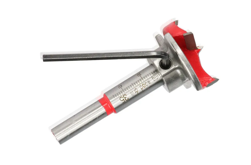 Nuovo design brevetto 35mm guida di perforazione del foro della cerniera localizzatore cerniera foratura Jig punte da trapano strumenti di apertura del foro della porta del legno