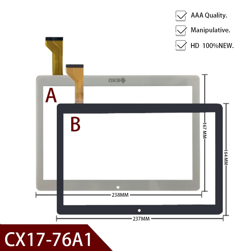 

10,1 дюймов планшетофон внешний емкостный сенсорный экран дигитайзер панель сенсор Замена