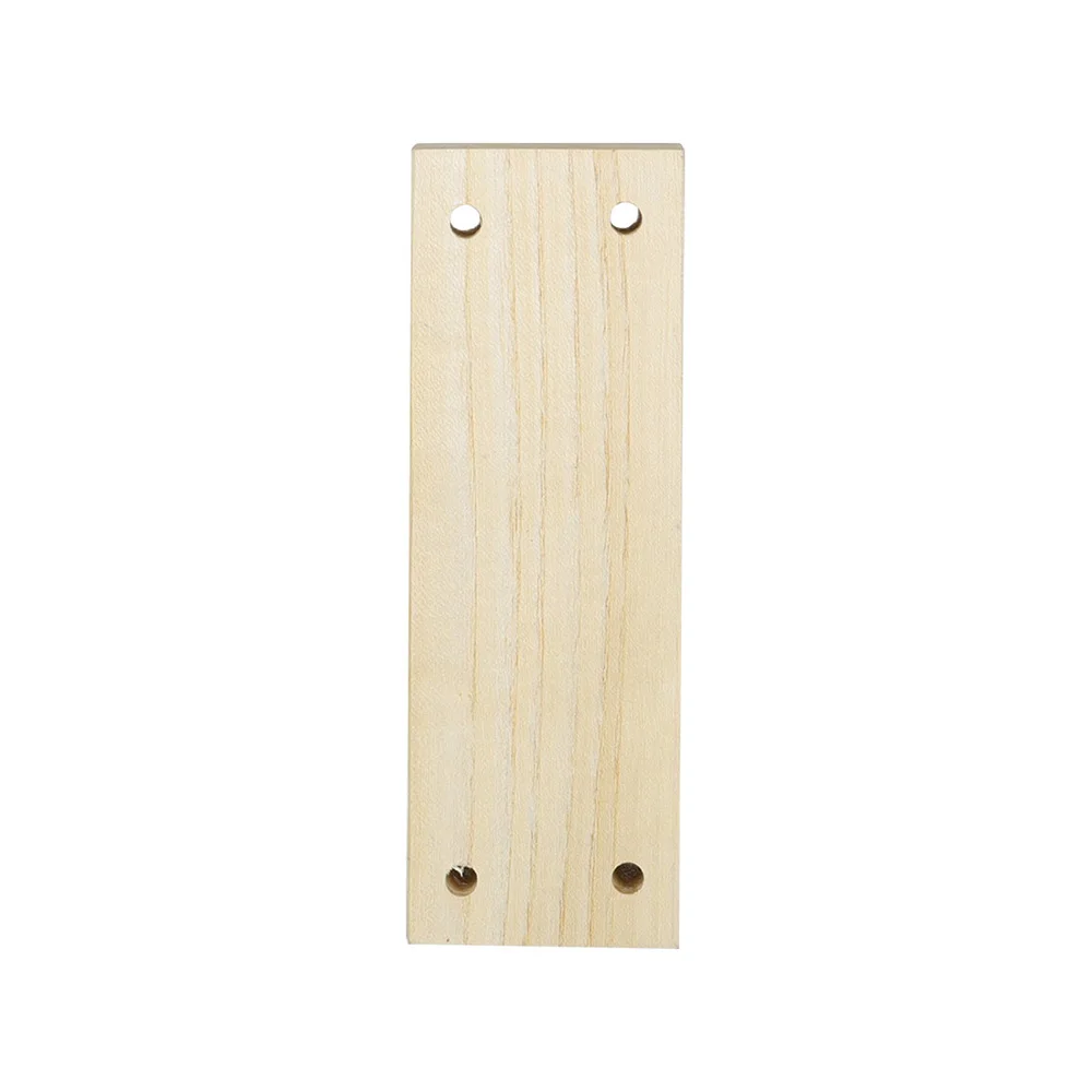 Orff Musical Instruments Wooden 2 Tone Castanets High quality Percussion Low High Pitched Square Clapper Kids Educational Toys