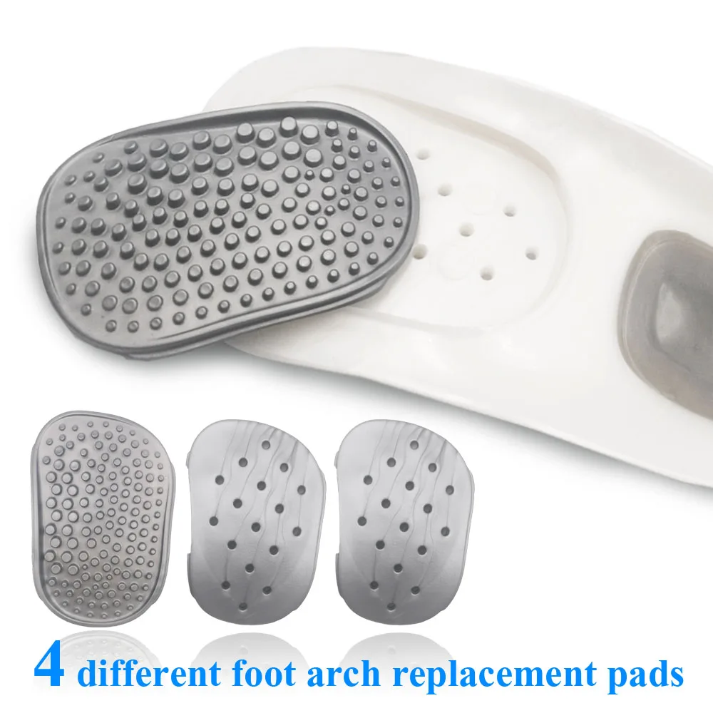 Coussinets pour pieds plats, orthèses Cubitus Varus Orth4WD, l'offre elles intérieures, soins des pieds, soutien de la voûte plantaire, coussin de massage