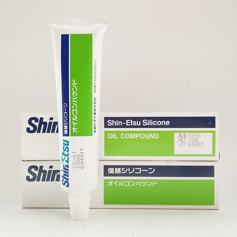 1PCS Shin-Etsu KS-61 Sealing Silicone Grease Release Agent High Temperature Resistant Sealing Waterproof Lubricating Grease