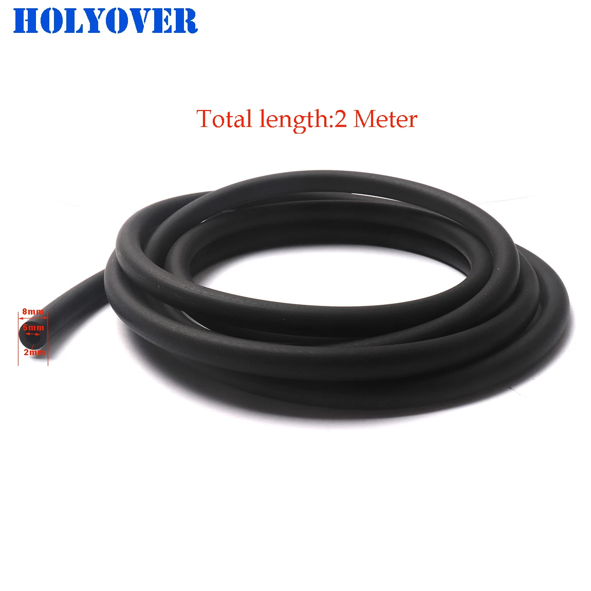 

2 Meter Petrol Gasoline Pipe Gas Oil Pipe 5mm I/D 8mm O/D Fuel Pipe Gasoline Hose Fuel Hose for Motorcycle Accessories Hose