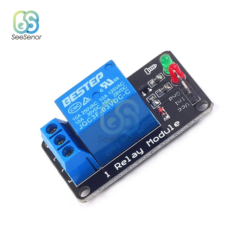 1PCS 1 Channel 3V Relay Module Board 3.3V Low Level Shooting with Lamp