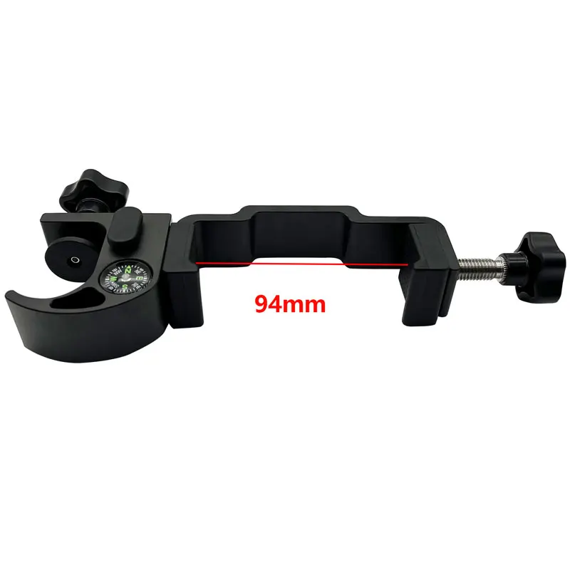 GNSS GPS Pole Clamp With Compass & Open Data Collector Cradle Pole Holder Mount Dropshipping