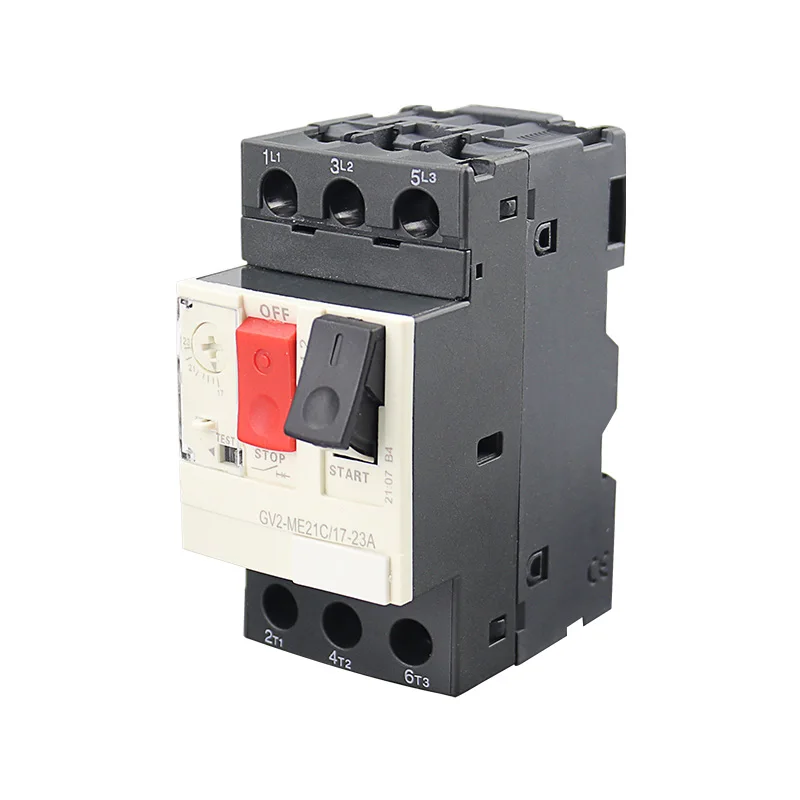 GV2-ME Motor Protection Circuit Breaker  3P Thermal Magnetic Type motor breaker MPCB  Circuit Breaker Push Button