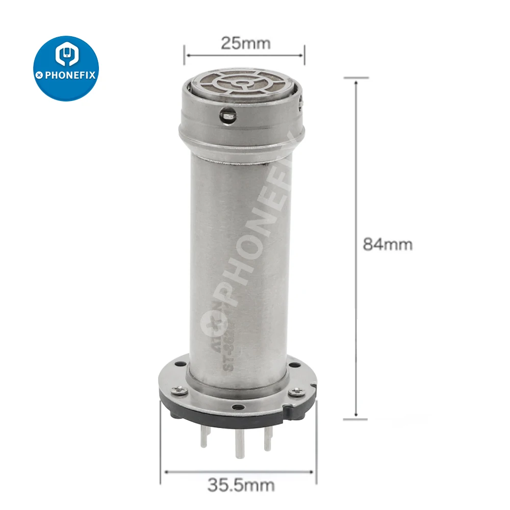 Imagem -03 - Atten-hot Air Gun Bicos Desoldering Aquecimento Elemento Original Heat Gun Handle Transformador para Pcb e Smd Solda Reparação St862d