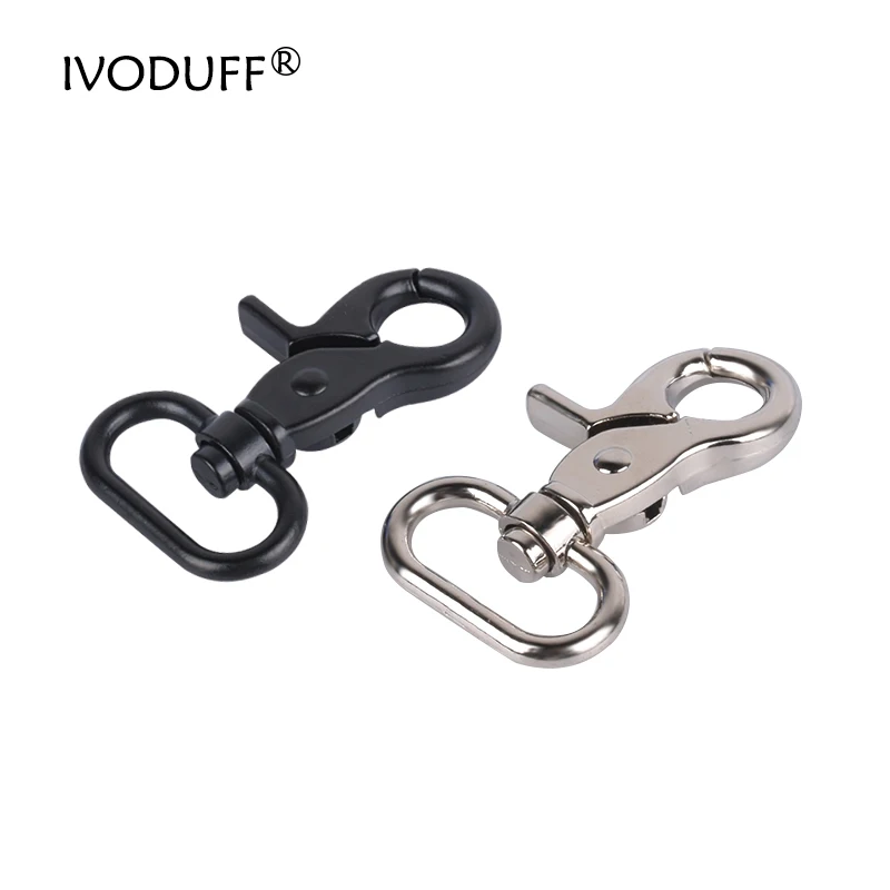 5xHeavy Duty 1 pollice girevole Spring Eye Snap Trigger Clip Hook moschettone per borsetta