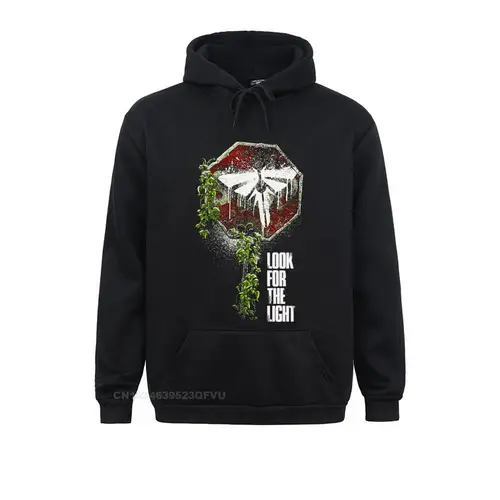 Look The Light 풀오버 Hoodie Men 굉장한 하라주쿠 풀오버 Hoodie 우리의 마지막 게임 Hoodies Camisas 하라주쿠 풀오버 Hoodie  Best5