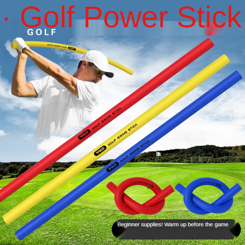 Golf Swing Trainer EVA Soft Stick Golf Multi-functional Power Swing Trainer Soft Stick Training Practice