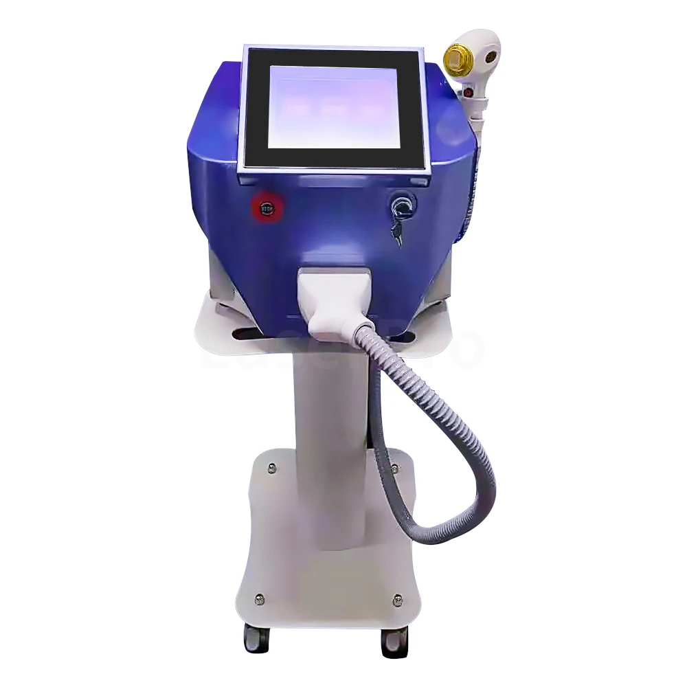 Láser de diodo de platino de hielo 808nm, depilación corporal rápida y permanente, tres longitudes de onda, 1064/755/808nm, máquina portátil para toda la piel