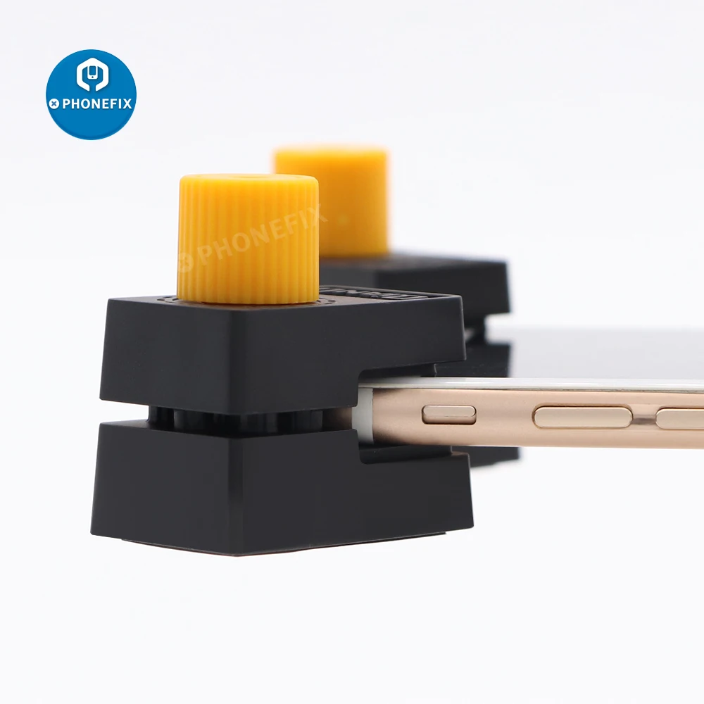 4 pz/lotto Qianli iClamp universale schermo LCD Clip di fissaggio per iPhone Tablet PC schermo regolabile posteriore in vetro strumenti di fissaggio morsetto