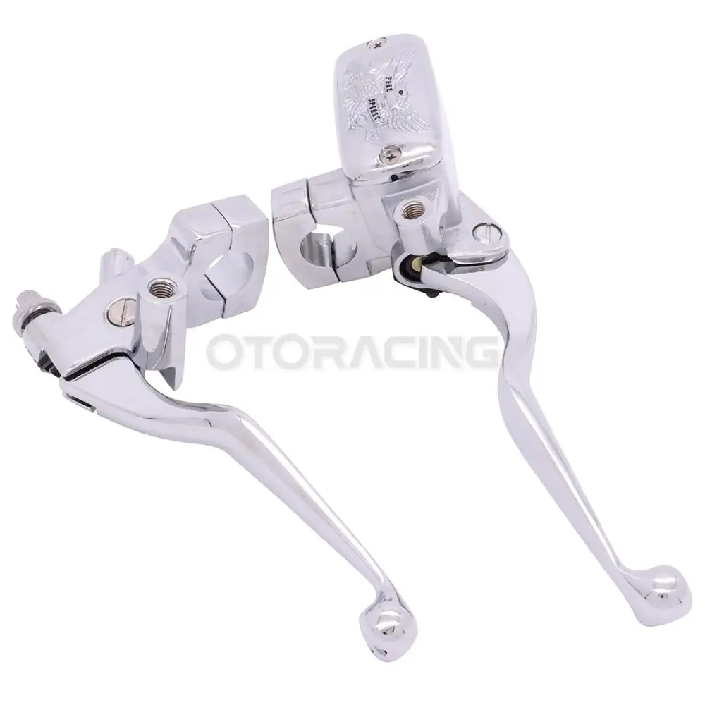 1\'\' 25MM Motorcycle Brake Clutch Master Cylinder Reservoir Levers For Kawasaki Vulcan 800 900 1500 1500L 1600 1700 2000