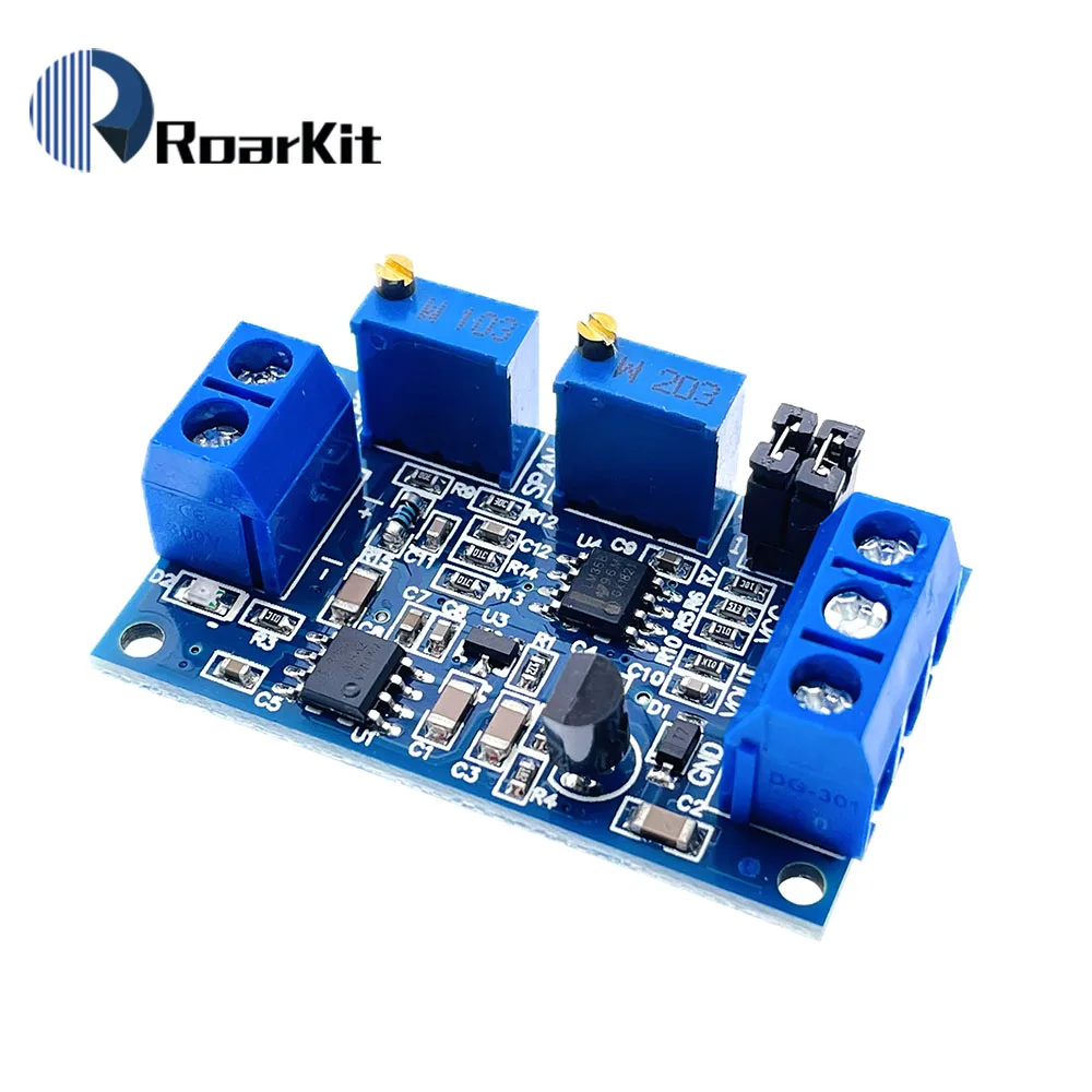 Current To Voltage Module 0 -20mA/4 -20mA to 0- 3.3V/0 -5V/0 -10V Voltage Transmitter Signal Converter Module