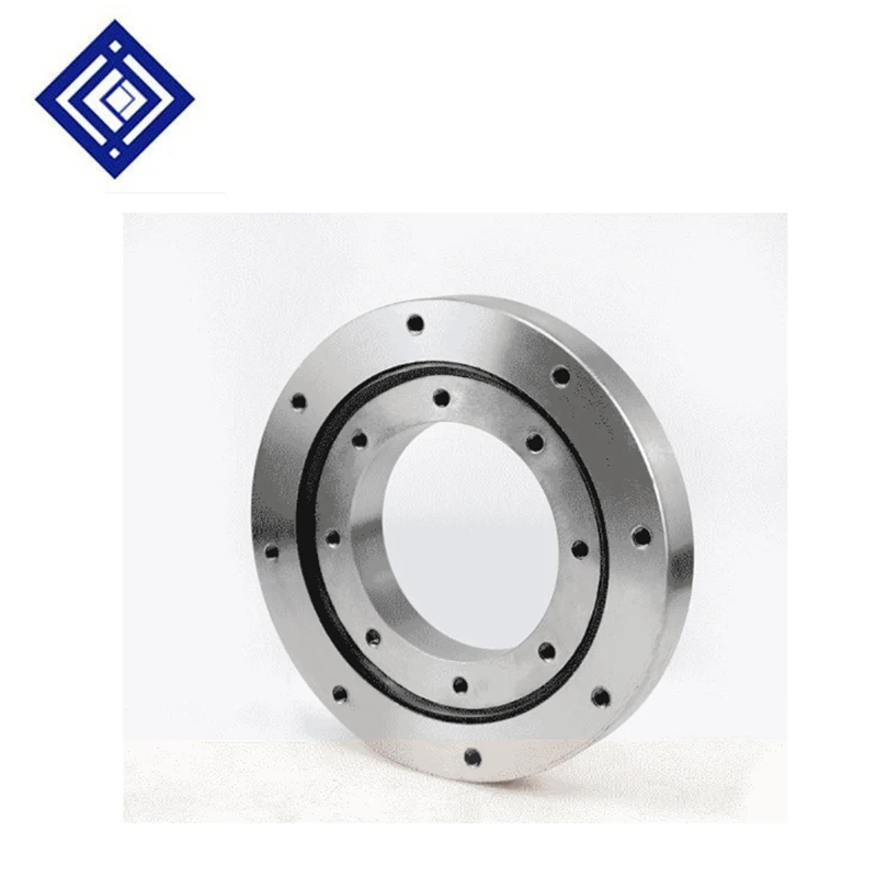 No tooth small slewing bearing 010.10.100 mechanical arm base turntable bearing automation equipment rotating disc