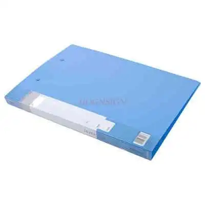 

Office supplies business folder A4 double strong folder information double folder folder