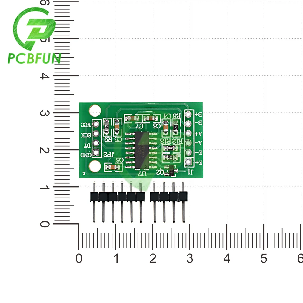 HX711 Ad Module Body Load Cell Wegen Sensor Druksensor + 4 Stuks 50Kg Menselijke Schaal Load Cell Gewicht sensoren Meting Gereedschap