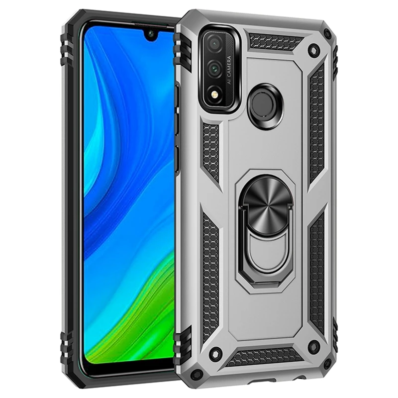 

For Huawei P Smart 2020 Case Shockproof Rugged Armor Phone Case For Huawei P Smart 2019 2021 PSmart Z S Protective Back Cover