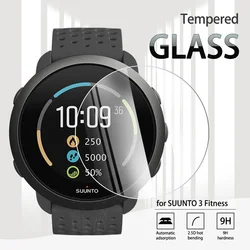 Para SUUNTO 3 Fitness Protector de pantalla de vidrio templado para SUUNTO 3 Fitness reloj inteligente a prueba de explosiones película transparente antiarañazos