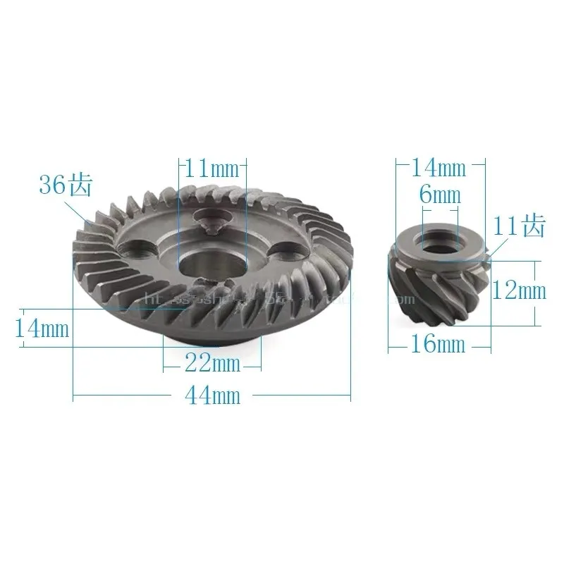 Spiral Bevel Gear set replacement for Hitachi G13STA G13SS2 G12STA G12SS2 G12SS G10SS2 G10SS G10SF5 angle grinder grinding