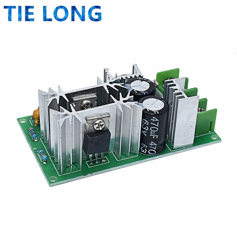 DC10-60V DC motor speed regulator 12V 24V 36V 48V High power drive module PWM Motor speed controller 20A current regulator