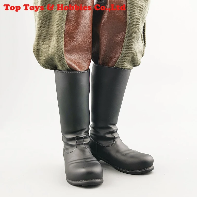 1/6 Male Action Figure German High Boots ZYTOYS ZY1022 World War Ii Men's Riding Shoes For 12 inch Figure Doll Model