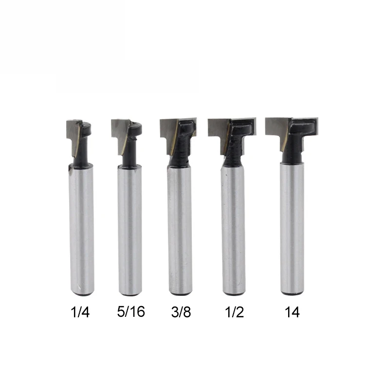 

1/4 handle keyhole knife 5pc wood photo frame wall T-shaped keyhole knife 1/4 5/16 3/8 1/2 14