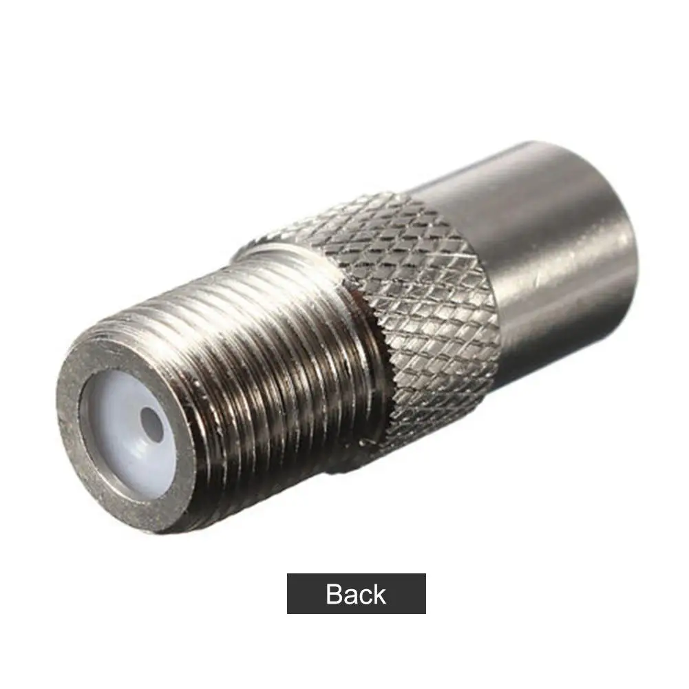 5 Stks/partij Hoge Kwaliteit Stb Quick Plug Rf Coax F Female Naar Rf Mannelijke Connector Tv Antenne Coaxiale Connector Adapter