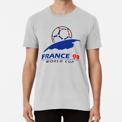 France 98 Logo T Shirt France 98 Graphic Retro French Football Logo 90s Soccer