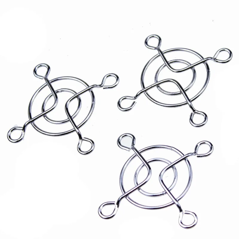 2Pieces LOT Fan Protection Net Grille 4CM 40mm Fan Iron Mesh Computer Case Fan Safety Net