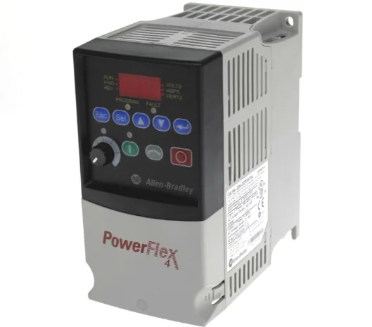 

22A-D1P4N104 22AD1P4N104 Drive, 480VAC, 3PH, 1.4A, 0.4KW, 0.5HP, No Filter