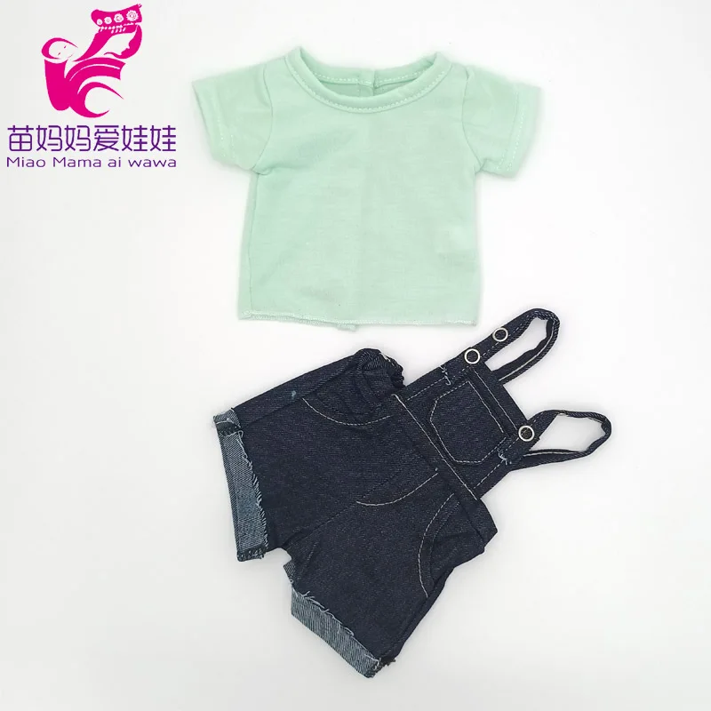 Fit 38 Cm Nenuco Doll Clothes Blue Coat Shirt Pants Ropa Y Su Hermanita Reborn Baby Doll Costumes Kids Gifts