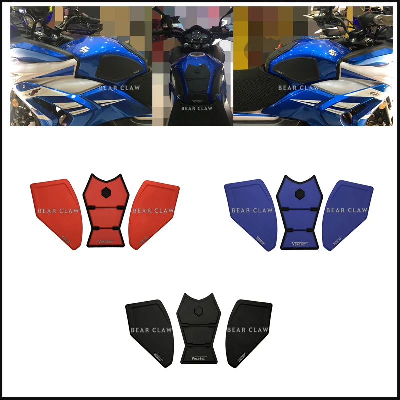 

For SUZUKI GW250 high quality Motorcycle Tank Traction Pad Knee Grip Protector Anti slip sticker